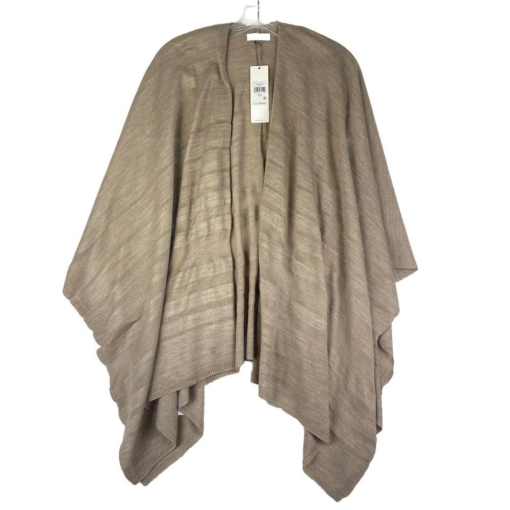 Calvin‎ Klein New With Tags Tan Shawl/Poncho/Cover One Size
